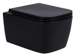 Подвесной унитаз Avimano Vision 1000042 безободковый чёрный матовый